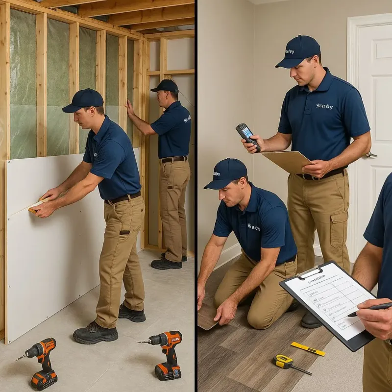 Repairs and Reconstruction process in Phil Campbell, AL